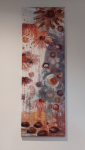 'Flow and Grow' @ElianeKunnen - acryl, zijkanten mee beschilderd, 40x100cm - 175€ incl ophangsysteem