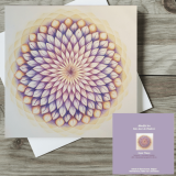 'Inner Peace' - 7e Kruinchakra mandala | Bestelcode #CHM07