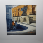 'Cuba' @ElianeKunnen - aquarel incl passe-partout, 50x50cm - 30€